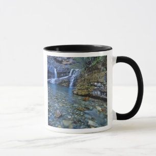 Cameron Falls i Waterton Lakes National Park om 2 Mugg