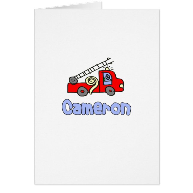 Cameron Hälsningskort (Framsidan)
