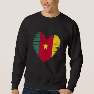 Cameron Heart Cameron Flagga Cameron Pride Lång Ärmad Tröja