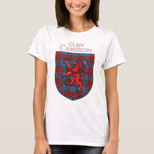 Cameron Hunting Tartan Scottish Play T Shirt