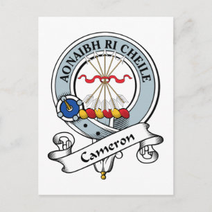 Cameron Klan Badge Vykort