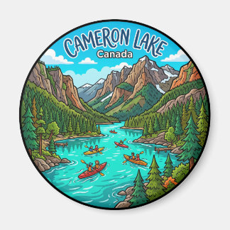 Cameron Lake Kanada Magnet