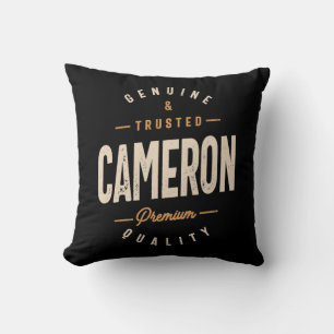 Cameron Personlig Namn - Funny Cameron Kudde