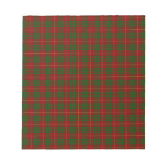 Cameron Tartan Anteckningsblock