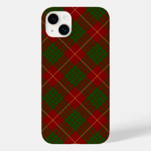 Cameron tartan Red grönt plaid