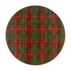 Cameron tartan Red grönt plaid