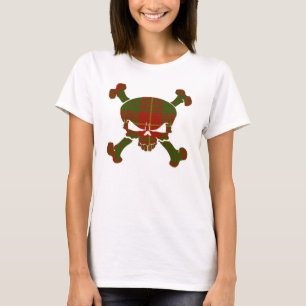 Cameron Tartan Skull No Banner Shirt T-shirt