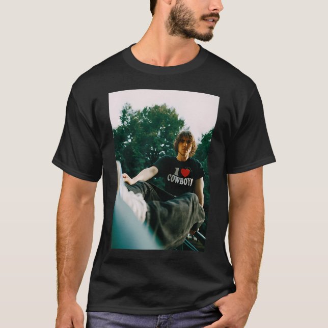 Cameron Winter I Heart Cowboys T Shirt (Framsida)