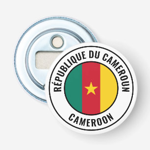 Cameroon Flagga Gorgous Patriotic Flaska-öppnare Flasköppnare