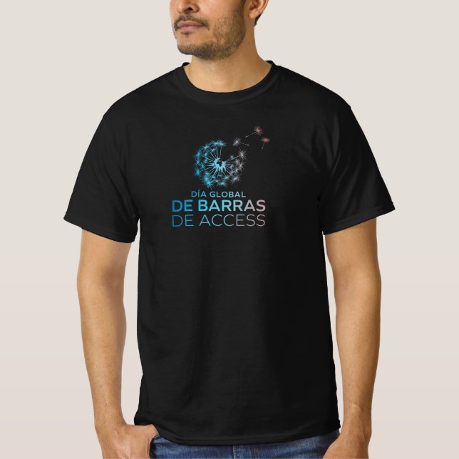 Camiesta del Día Global de las Barras de Access T Shirt (Framsida)