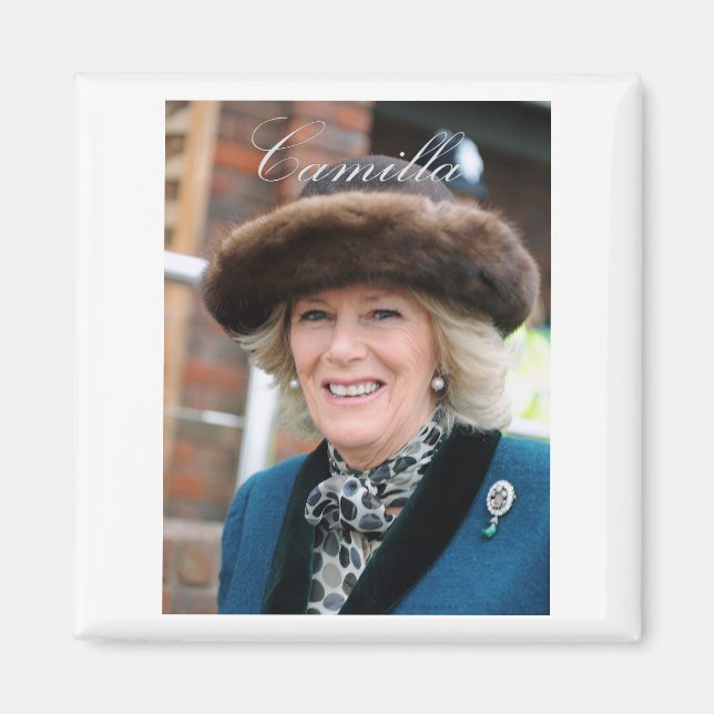 Camilla Duchess of Cornwall Magnet (Framsidan)