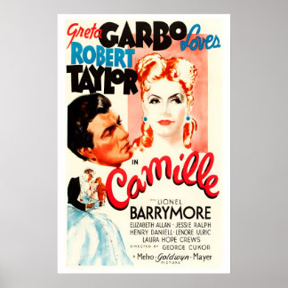 Camille 1936 Film POSTER TRYCK A5-A1 30s Greta