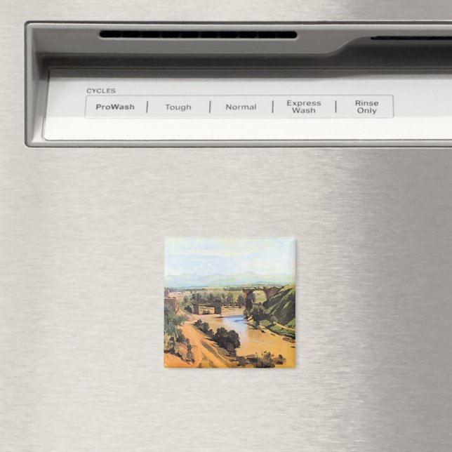 Camille Corot, Bron över Narni, Magnet (In Situ (Dishwasher))