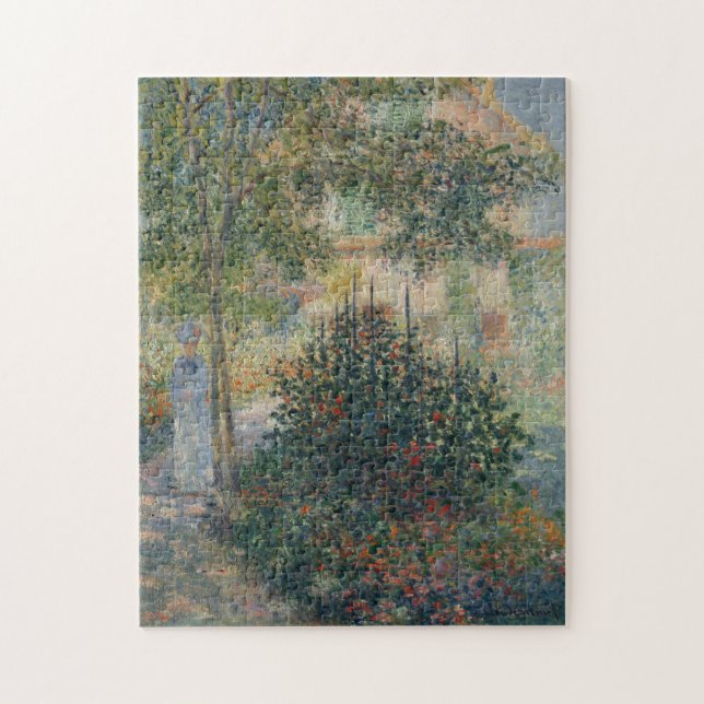 Camille Monet Garden Argenteuil Monet Fine Art Pussel (Vertikal)