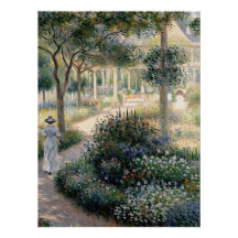 Camille Monet i Garden i Argentina