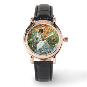 Camille Monet och barn, berömd målning Armbandsur