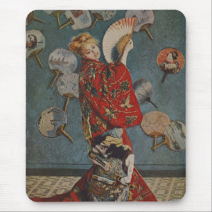 Camille Monet på japanska Costume av Claude Monet Musmatta