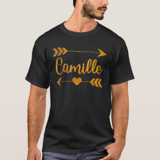 CAMILLE Personlig Namn Funny Birthday Anpassningsb T Shirt
