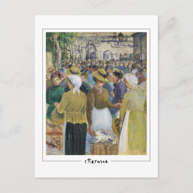 Camille Pissarro #132-2 - Finkonstkort Vykort (Framsida)