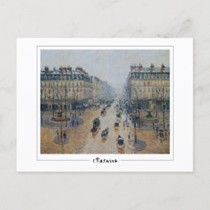 Camille Pissarro #181 - vykort för konst