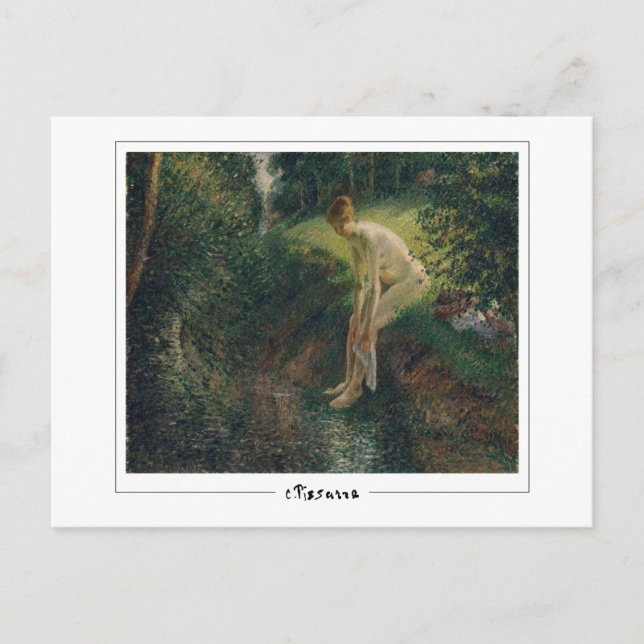 Camille Pissarro #190-2 - vykort för konst (Framsida)