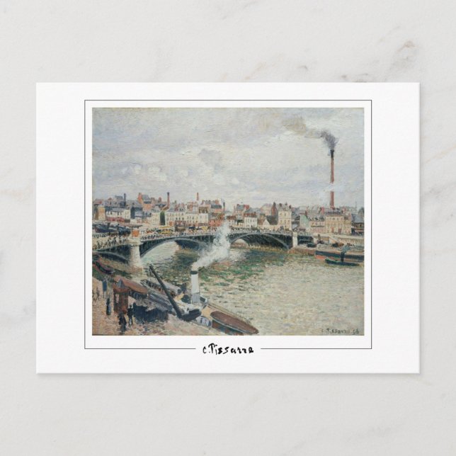 Camille Pissarro #28 - Finkonst Postkort Vykort (Framsida)