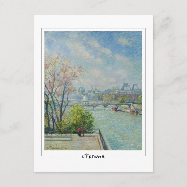 Camille Pissarro #304 - vykort för konst (Framsida)