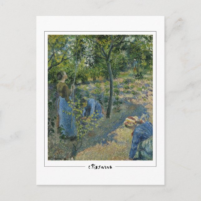 Camille Pissarro #30 - Finkonst Postkort Vykort (Framsida)