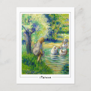 Camille Pissarro #433-2 - vykort för konst