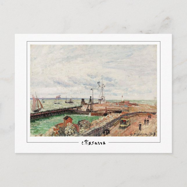 Camille Pissarro #446-2 - vykort för konst (Framsida)