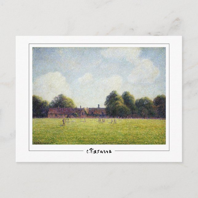 Camille Pissarro #456 - Finkonst Postkort Vykort (Framsida)