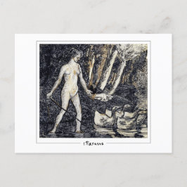 Camille Pissarro #472-2 - vykort för konst