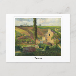 Camille Pissarro #521-2 - vykort för konst