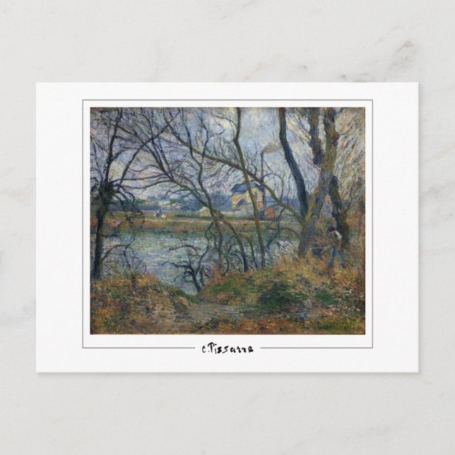 Camille Pissarro #547-2 - vykort för konst (Framsida)