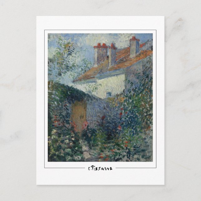 Camille Pissarro #93-2 - vykort för konst (Framsida)
