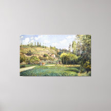 Camille Pissarro A Cowherd i Valhermeil, Auvers-s