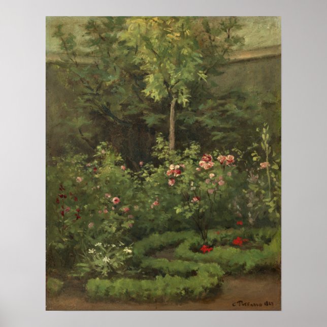Camille Pissarro | A Ro Garden Poster (Framsidan)