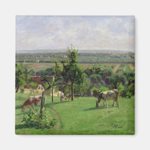 Camille Pissarro back av Vesinet, Yvelines, Magnet