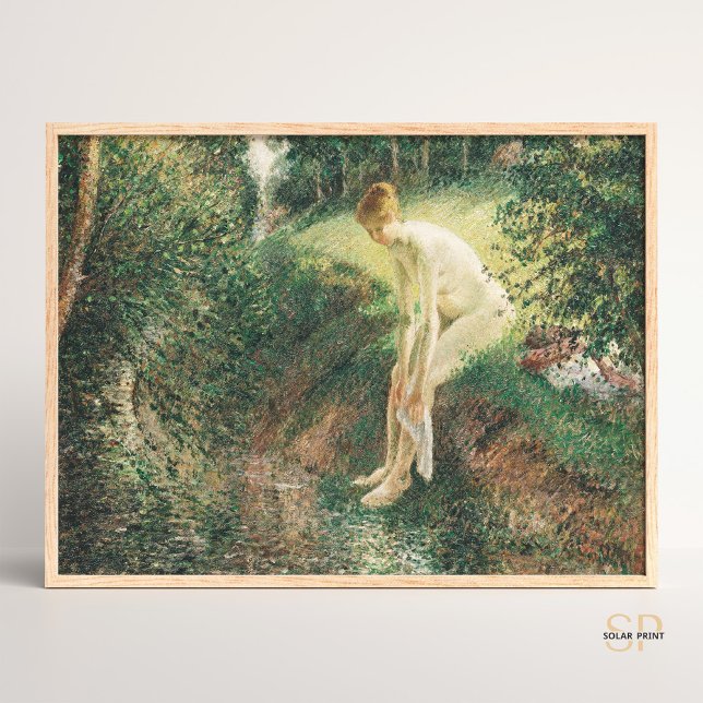 Camille Pissarro Basyi Skogen Painting Art Poster (Skapare uppladdad)