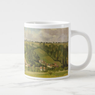 Camille Pissarro Betalning aux Patis, Pointoise Jumbo Mugg