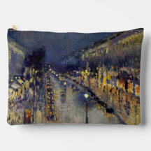 Camille Pissarro - Boulevard Montmartre i natt