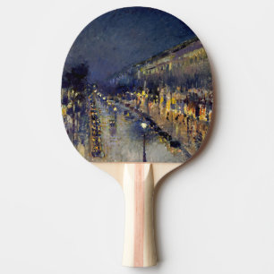 Camille Pissarro - Boulevard Montmartre i natt Pingisracket