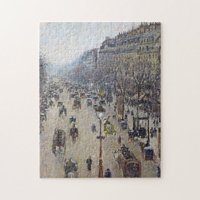Camille Pissarro - Boulevard Montmartre Pussel (Vertikal)