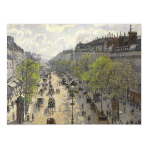 Camille Pissarro - Boulevard Montmartre, Vår Fototryck