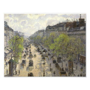 Camille Pissarro - Boulevard Montmartre, Vår Fototryck