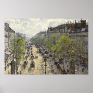 Camille Pissarro - Boulevard Montmartre, Vår Poster