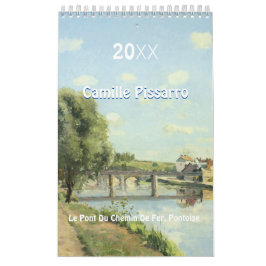 Camille Pissarro Calendar Impressionist Kalender