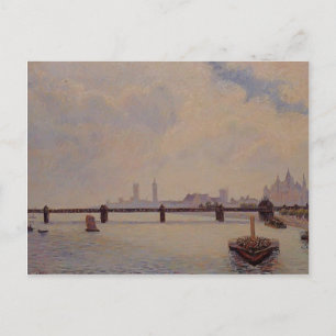 Camille Pissarro- Charing Kor Bridge, London Vykort