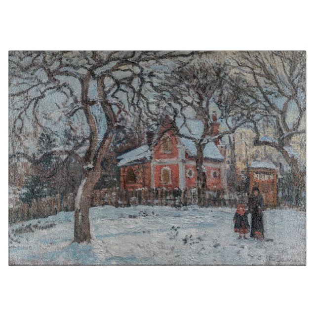 Camille Pissarro - Chataigniers a Louvecienne (Framsidan)