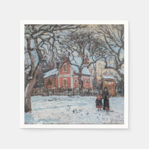 Camille Pissarro - Chataigniers a Louvecienne Pappersservett